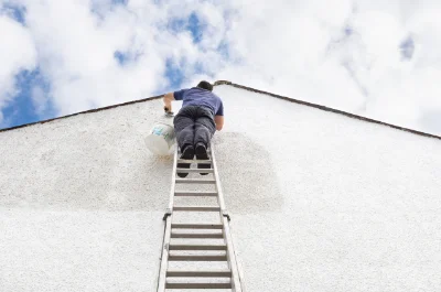Peinture extérieure à Pousseaux — façades et ravalement